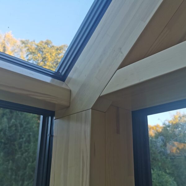 Privātmājas ziemasdārza stikloto konstrukciju rasējumi, Rīga, Latvija