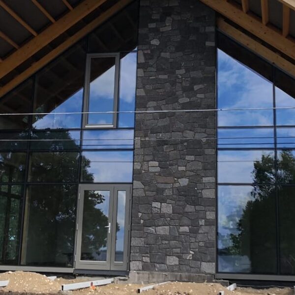 Privātmājas stikloto konstrukciju rasējumi, Ķegums, Latvija