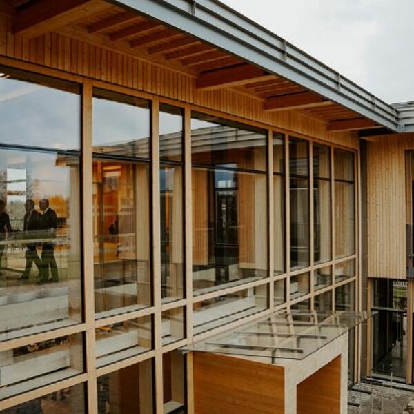 Office building glazed construction drawings. Valmiera, Latvia