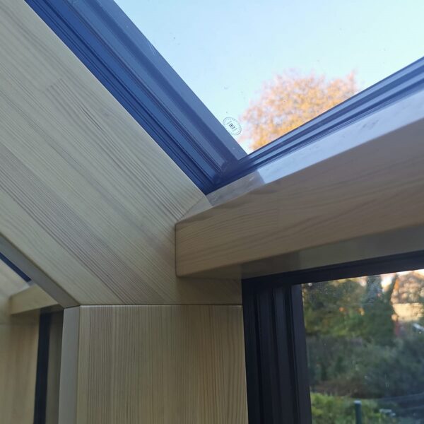 Privat house wintergarden glazed construction drawings, Riga, Latvia