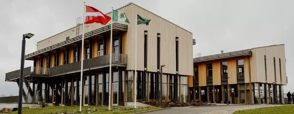 Office building glazed construction drawings. Valmiera, Latvia