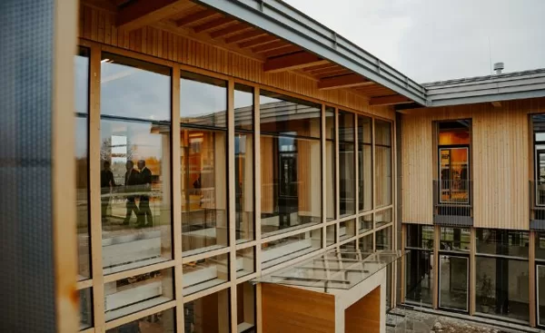 Office building glazed construction drawings. Valmiera, Latvia