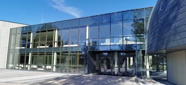 Concert hall glazed construction drawings. Stopini, Latvia